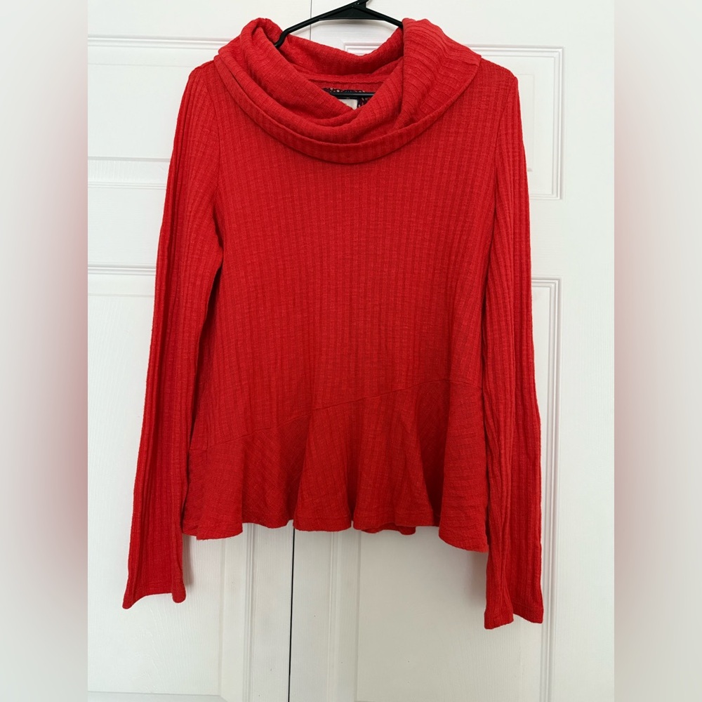 Anthropologie Cowl Neck knit top